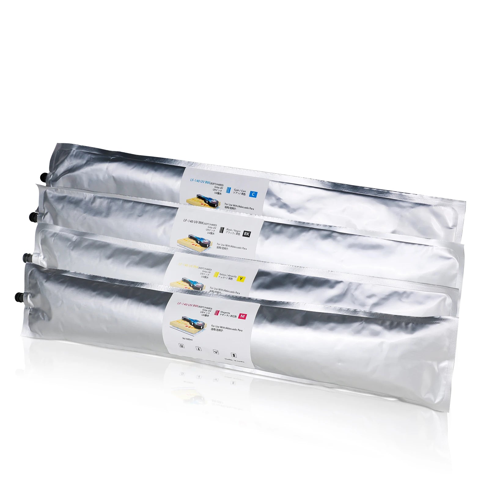 Winnerjet  600ML LH100 LF140  LF-140 LH-100 LF-200 UV Ink Bag for Mimaki UJV-160 UJF-3042FX UJF-3042HG UJF-6042 Printers
