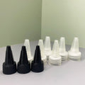 20mm 24mm 28mm Long Tip Nozzle Dropper Cap 20/410 24/410 28/410 Plastic Twist Top Cap for Glue Bottle and Oil Bottles