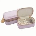 Mini Jewelry Box for Travel Custom Eye-catching Travel Rings Necklace Bracelet Jewelry Case fancy luxury jewelry box