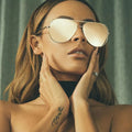 FREE Laser Printed Your Own Brand Logo Glasses Metal Women Men Vintage Classic Driving Branded Designer Sunglasses Oem