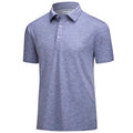 Cheap Wholesale Men's Summer Breathable Lightweight Short Sleeve Golf Polo T-Shirts Casual Office Sports Shirts