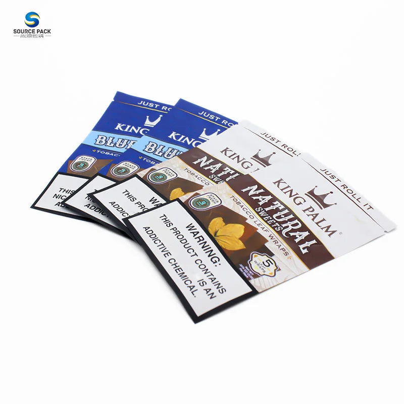 Factory Price Wholesale Custom Logo Printing Glossy Finish Three Heat Sealed Plastic Packaging Bag With Good Quality