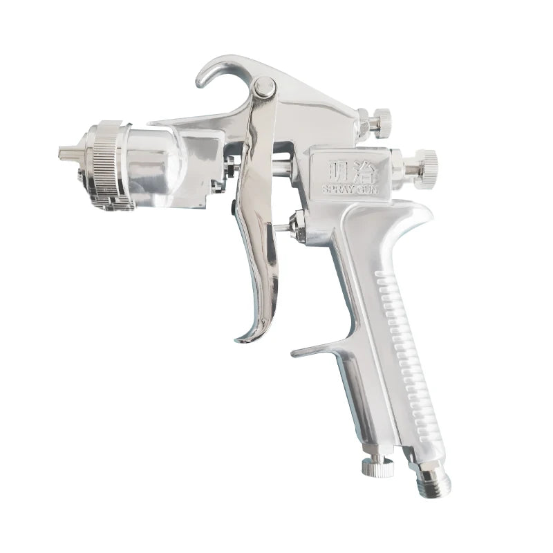 Stainless Steel Air Spray Gun with Nozzle Water-Based Paint Varnish Paint Sprayer Industrial Air Tools