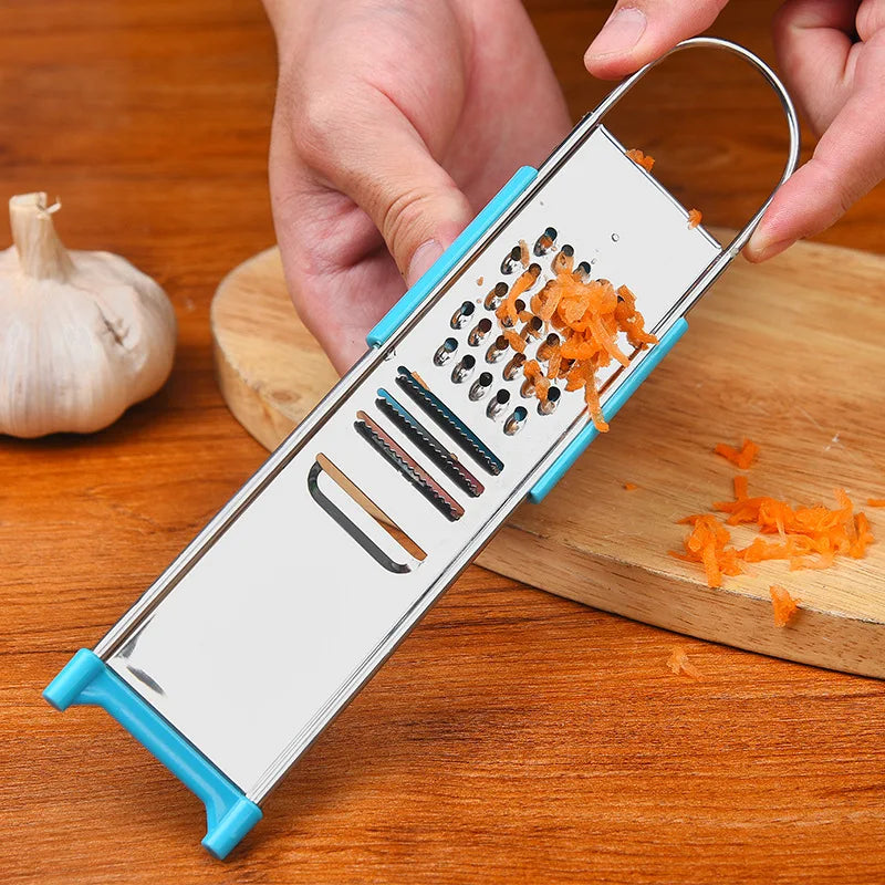 Hot Sale Kitchen Gadgets Stainless Steel Manual Food Grater Carrot Mandoline Slicer Cheese Shredder Vegetable Grater