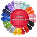 Fashion Unisex Soft Comfortable Plain Men's PVC Rubber Slides Slippers