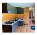 Shipping Portable 2 Bedroom 40 Feet Flat Pack Steel Container House for Villa Use