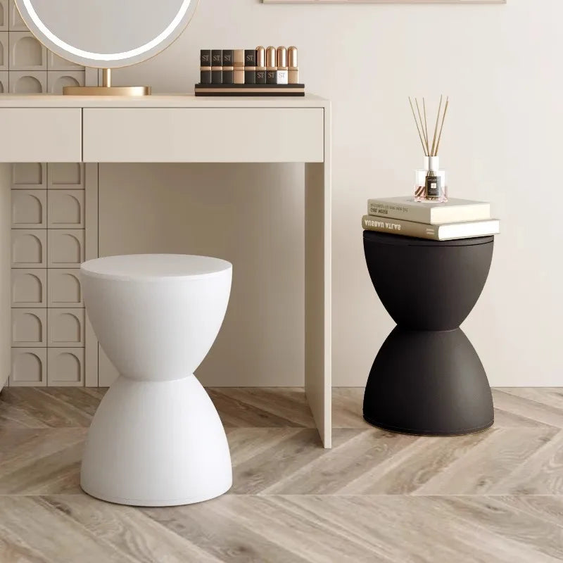 E-shuo Creative Eco-Friendly Kids Chair Art Deco Design ABS Material Waterproof Lightweight Geometric Shape Home Decoration