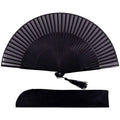 Professional-Crafted Custom Bamboo Hand Fan with Love Style 11 Inch Turkey Feather Durable Plastic Good Looking Practical