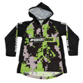 Youth Kids Fishing Hooded Sun Shirt Camo Custom Sublimation 100% Polyester Quick Dry UPF 50 Breathable