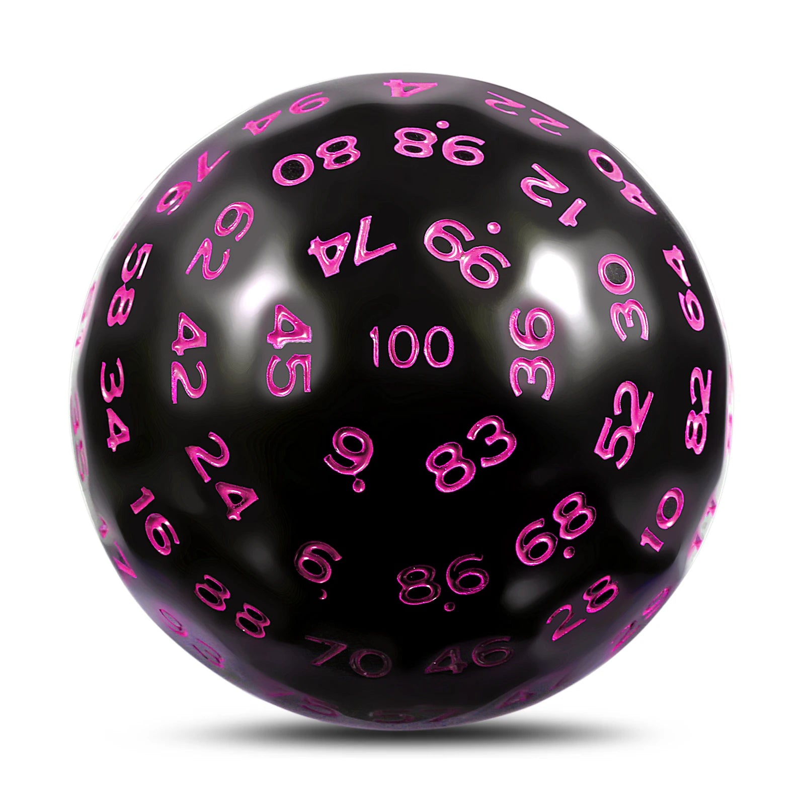 Wholesale Resin & Acrylic D100 100-Sided Polyhedral Dice 50mm for D&D RPG Board Games