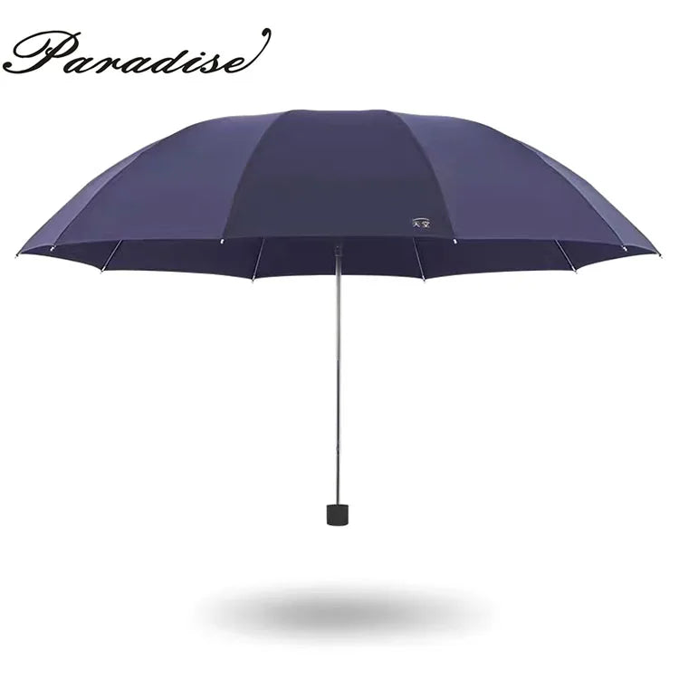 Paradise Customized Business Promotional 10 Bone Large Manual Design Umbrella for Men