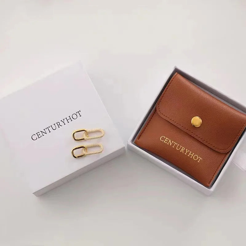 Wholesale Luxury Portable Small Jewelry Packaging Box Custom Logo Embossed Matt Laminated Earring Bracelet Necklace Ring Box