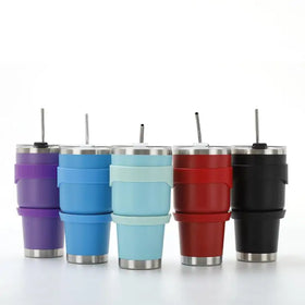 Cups for Party 30oz 20oz Stainless Steel Cups Premium Drinking Glasses Unbreakable Tumblers BPA Free Eco Friendly Party Cups