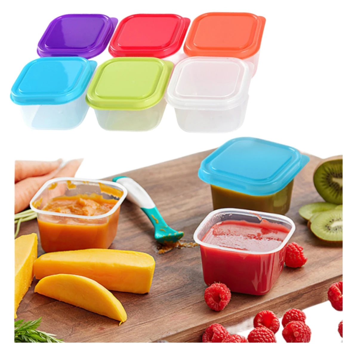 Mini Salad Dressing Container to Go Sauce Cups Condiment Containers with Lids Lunch Box Small Food Storage Containers with Lids