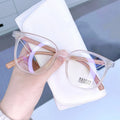 Light Luxury Frames for Eyeglasses Anti Blue Light Glasses Lightweight High Quality TR90 Square Eyeglasses Frames Wholesale
