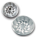 H706 Curved Chrysanthemum Cake Mold Chimney Bread Mold Circular Core Pulling Pudding  Aluminum Cake Mold