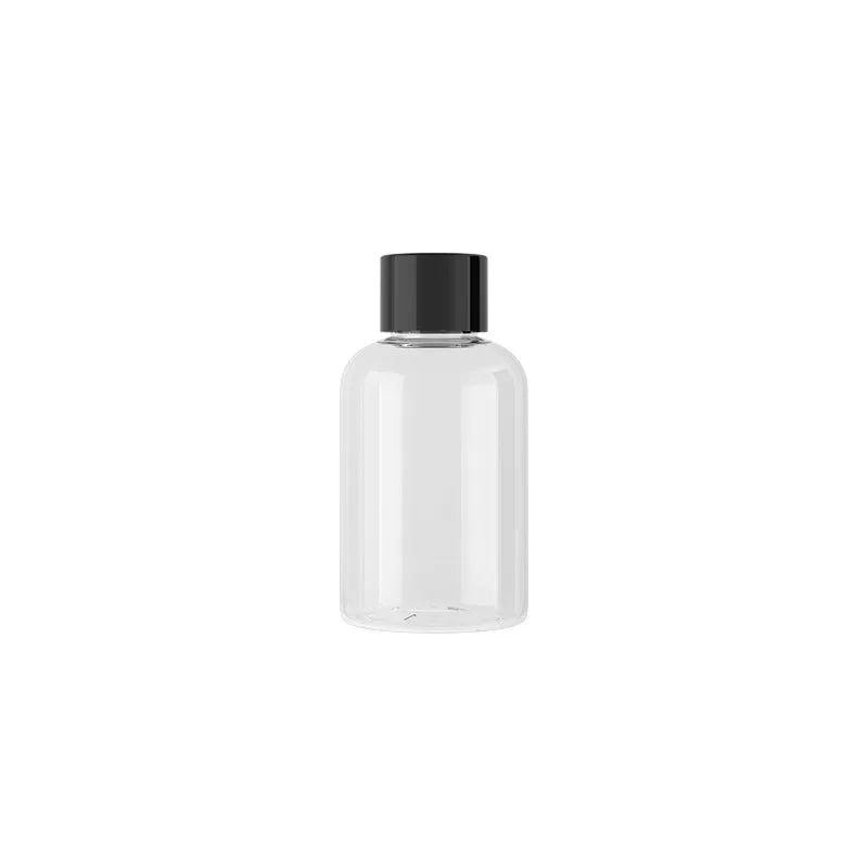 Hangzhou Bottle Factory Round PET Small Lotion Empty Serum  Packaging Container 50ml Plastic Bottle with Screw Cap