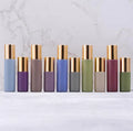 Refillable Cosmetic Package Roller Bottle Custom Morandi Color Empty 5ml 10ml Perfume Oil Glass Roll on Bottle