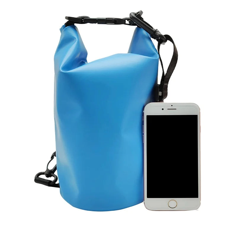 Mini Waterproof Floating Roll Top Durable 500D PVC Dry Bag for Swimming
