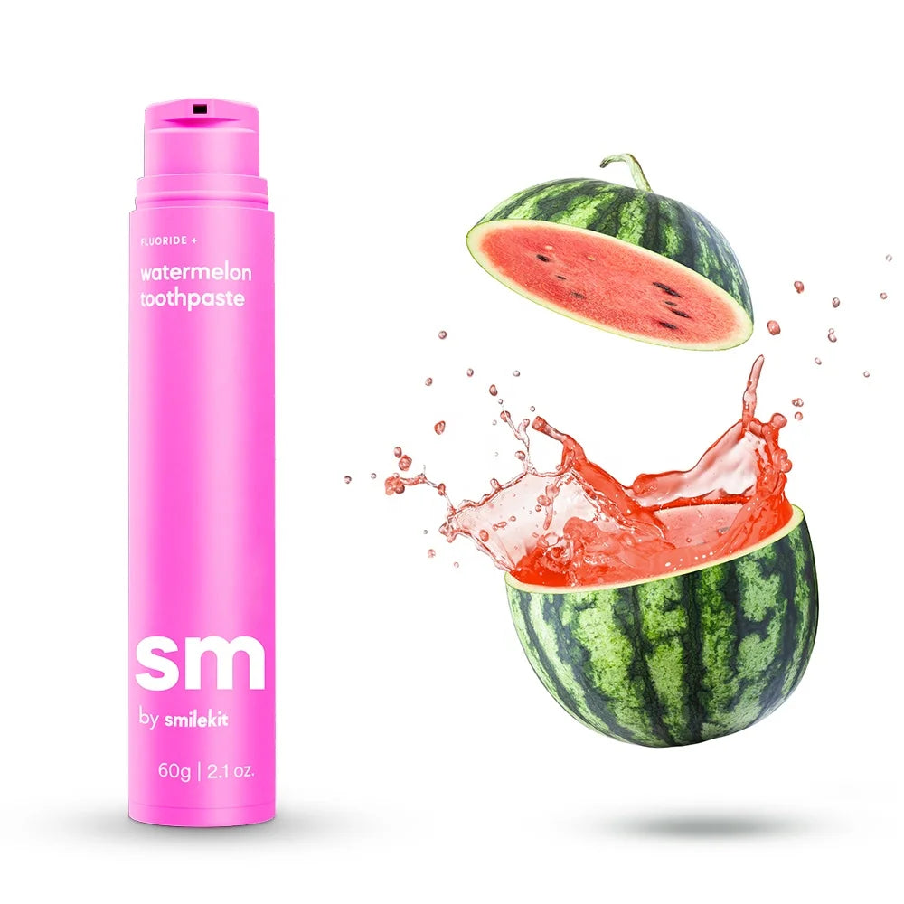 Wholesale Fruit Flavored Toothpaste Custom Logo Watermelon Toothpaste