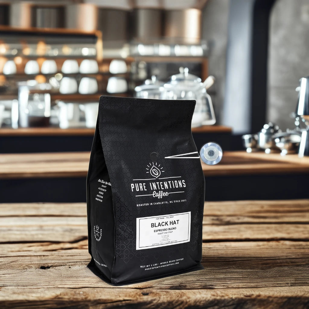 AT PACK Coffee Roaster Custom Coffee Bags Eco Fondo Plano 250 Grs Embalaje De Bolsas Para Empaque De Cafe 500 Gr Con Valvula