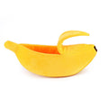 Cute Banana Cat Bed House Large Size Pet Supplies for Cats Kittens Rabbit Christmas Pet Bed Soft Warm Cat Cuddle Bed Lovely