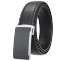 Wholesale Casual Business Man Waist Straps Gift Custom Wide Plate Buckle Belts Men's Genuine Leather Belt