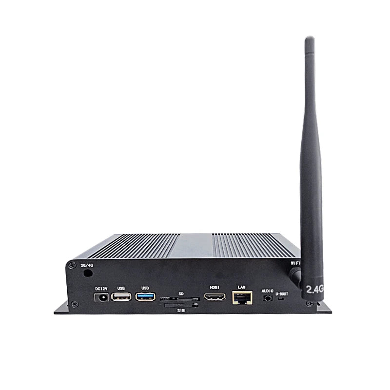 Android 11 OS 4K UHD Streaming Media Smart Digital Signage Video Advertising Media Player Box with 3G/4G Optional