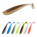 SNEDA Hotsale 60mm 1.6g 20pcs/bag Soft Fishing Swimbait T-tail Artificial Soft Bait Outdoor Fishing Lures