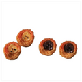 Toddlers Dollhouse Miniature Kitchen Children Pretend Play Chocolate Egg tart Artificial Realistic 3D Charm Resin Kids Food Toys