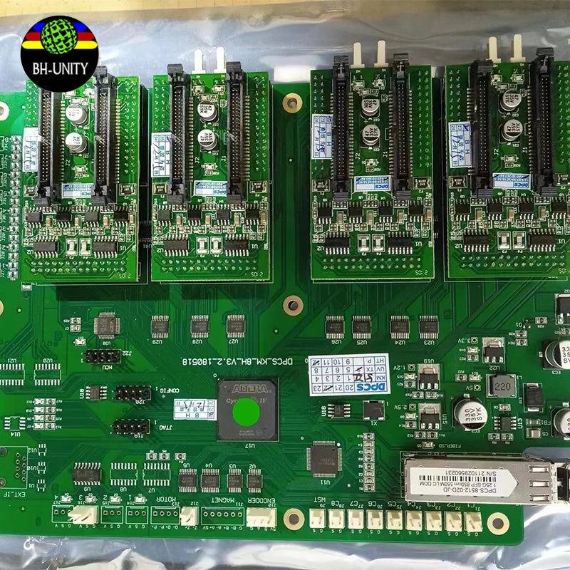 DPCS KM512i 30pl Set Board USB-version 8 Heads Board Kit for Konica 512i LNB Headboard Mainboard for Km512i Printers with Techn