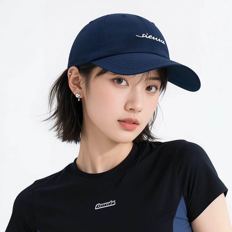 For XMZ306 Breathable Outdoor Peaked Hat Unisex Small Sunshade Sunscreen Baseball Cap Korean Version Fashion Versatile