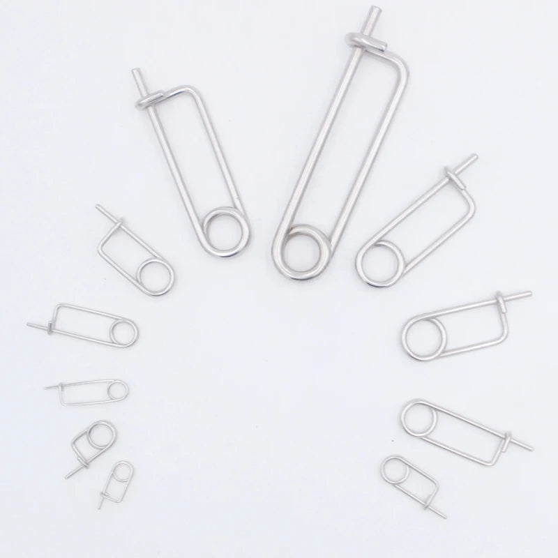 Factory of Stainless Steel S304 and  Electric Galvanized Pin Shaped Safety Type Pin