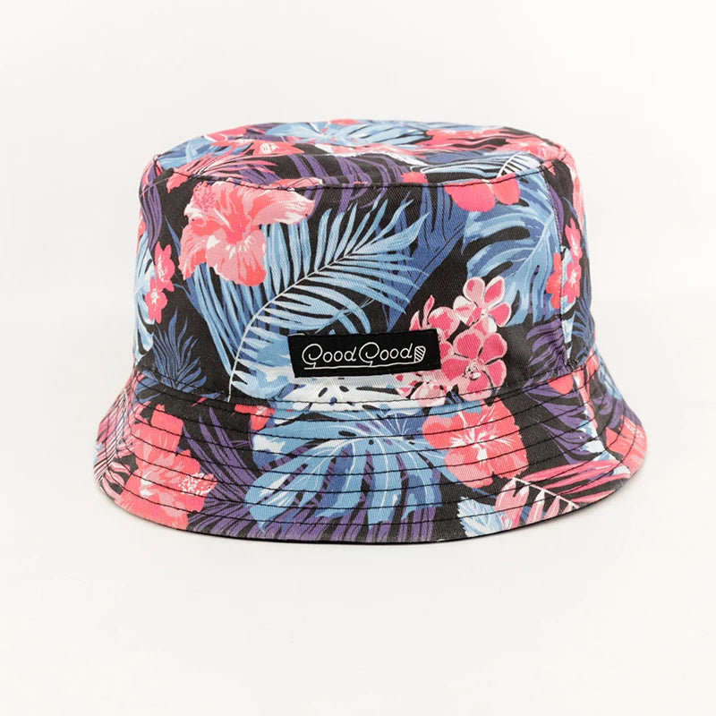 Custom logo Design Private Label Full Sublimation Print Double Sided Reversible Bucket Hat