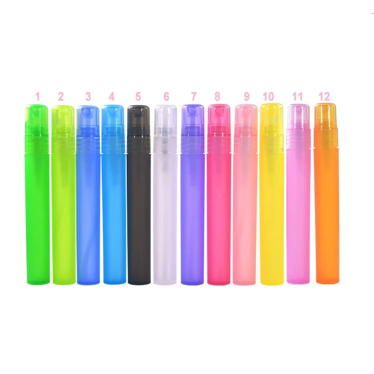 5ml 8ml 10ml 15ml 20ml 22ml 30ml Refillable Mini Portable Men's Women's Perfume Pen Plastic Travel Atomizer Perfume Bottle