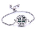 Wholesale Stainless Steel Aromatherapy Diffuser Locket Bracelet Adjustable for Women & Girls Trendy Style for Weddings & Gifts