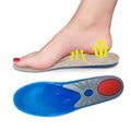 Silicone Non-Slip Gel Soft Sport Shoe Insoles Massaging Insole Orthopedic Foot Care for Feet Shoes Sole Shock Absorption HA00142