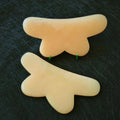 2026 Wholesale Best Yellow Jade Real Jade Gua Sha Crystal Face Roller Massage Guasha Stone Massager Facial Massage