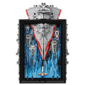 Reobrix99007 Starship Art Drawing Blocks Desktop Ornament Wall Hanging Model Assembly Toy5964pcs