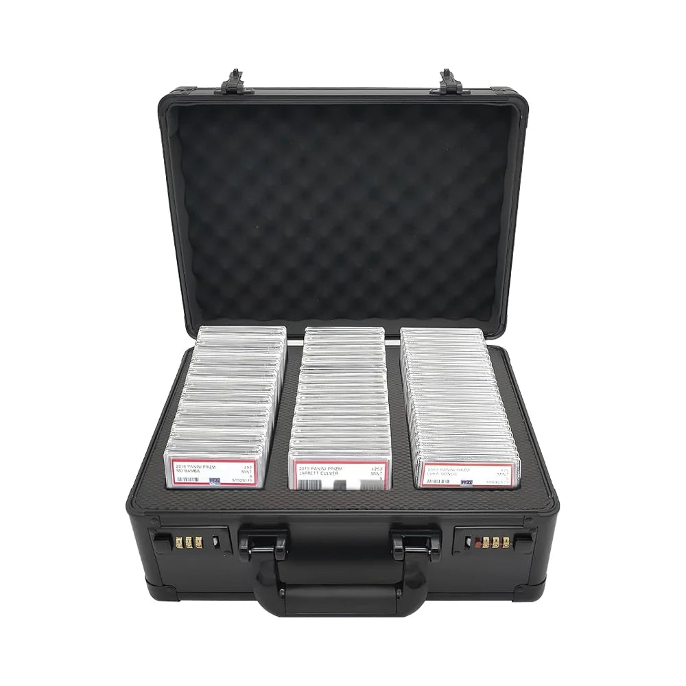 Customizable Graded Card Case Durable Sports Trading Cards Fitting 40 BGS Slab Sleeves OEM Support