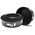 Food Grade Removable Non-Stick Carbon Steel Cake Pan with Various Size for Kitchen Cake/Chiffon/Mousse Cake Baking Pan
