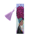 R-SQ214/233 Custom Handmade Leather Bookmark African Fat Woman Diamond Painting Bookmarks for Promotional Use