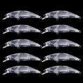 High Quality 6.8cm 6g Hard Baits Unpainted Blank Minnow Fishing Lures
