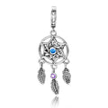 Exquisite Women's Jewelry 925 Silver Dream Catcher Charm for Bracelet Charming Beads Diy Bracelet Making