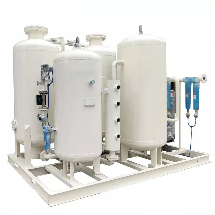 NUZHUO NZO-3-200Nm3/h Medical Oxygen Generator Easy-to-Operate PSA System Air Compressor Engine Oxygen Booster Cylinder Filling