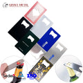 Custom Sublimation Rectangle Credit Card Bottle Opener Unique Design for Easy Opening