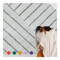 Custom Design Cotton and Spandex Striped Knit Fabric Stock Polyester Material Stripe Fabric for Clothing/