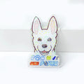 Custom Double Sided Printing Transparent Acrylic Keychain Cartoon Holographic Acrylic Charm