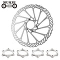 MUQZI Bicycle Flywheel Thread Hub Flanges Adaptor 44mm 48mm Disc Brakes Conversion Seat