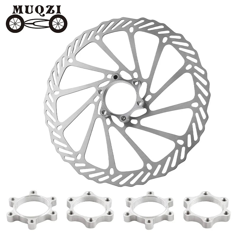 MUQZI Bicycle Flywheel Thread Hub Flanges Adaptor 44mm 48mm Disc Brakes Conversion Seat